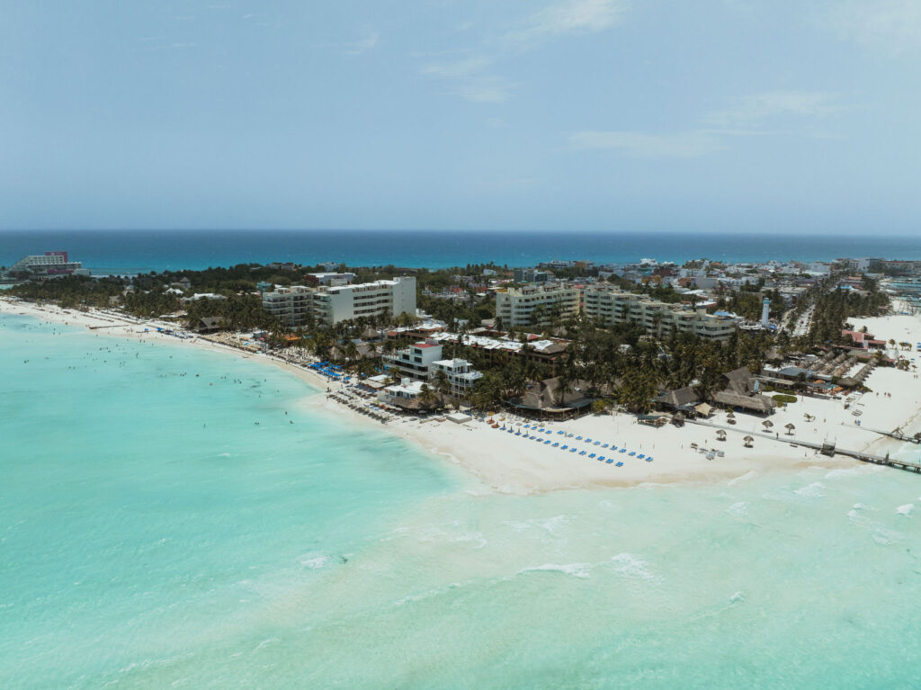 Panoramica cuxos isla mujeres hotel